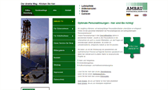 Desktop Screenshot of ambau-team.de